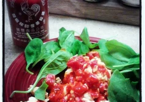 Spicy pepper scrambled eggs Recipe by abbiemanfready - Cookpad