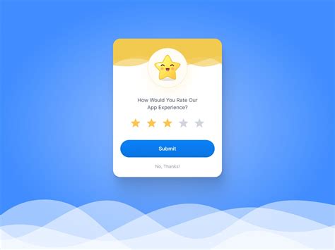 Rating Dialog UI | Quiz design, Card ui, App ui design
