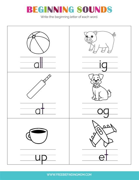 Printable Alphabet Worksheets for Kindergarten (PDF Downloads)