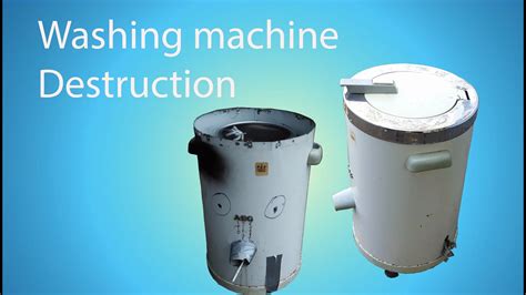 Image result for Destroy Washing Machine