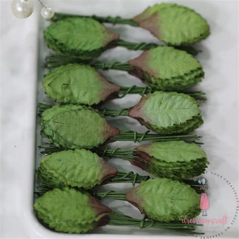 Small Rose Leaves - Shaded Green – CRAFTERS CORNER