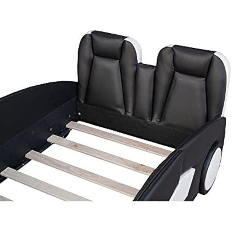 Brisca Twin Size Race Shaped Platform Wheels,Bedroom India | Ubuy