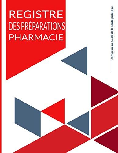 Amazon.in: Buy registre des préparations pharmacie: Livre / registre ...