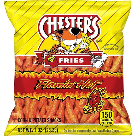 Chester's Chesters Hot Fries - 1 Ounce - 50 Count - Walmart.com