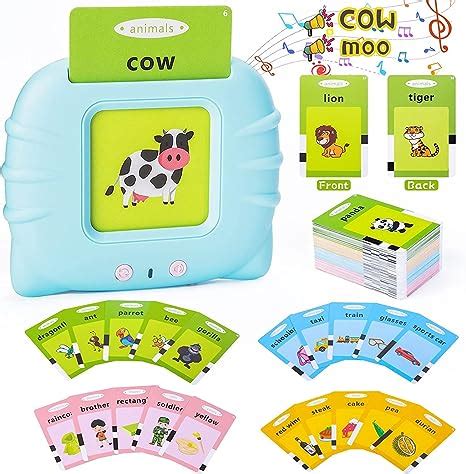 Buy Navaliya Talking Flash Cards, Learning Toys for Kids, Talking ...