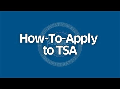 Image result for TSA Application Process