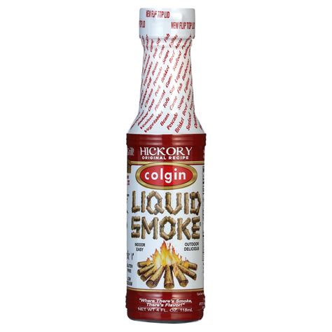 Colgin Companies, Liquid Smoke, Natural Hickory Flavor, 4 fl. oz ...