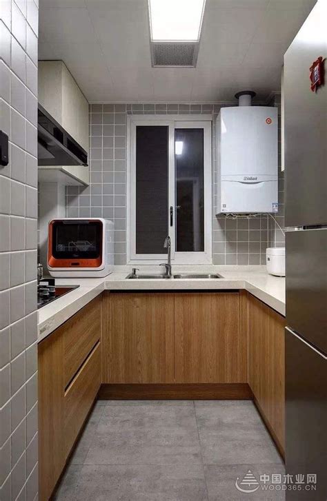18个U型小厨房装修效果图-中国木业网