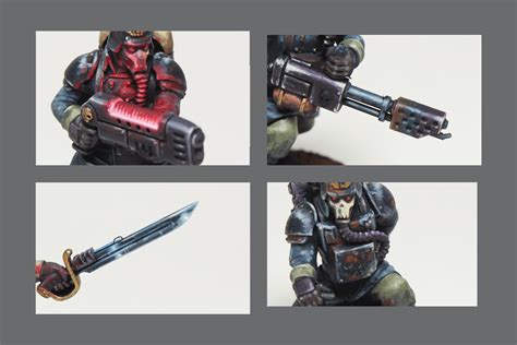 Death Korps of Krieg Kill Team finished. : r/Warhammer40k