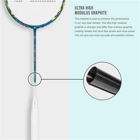 FZ Forza Light 8.1 Strung Badminton Racket in Safety Yellow – Cappella ...