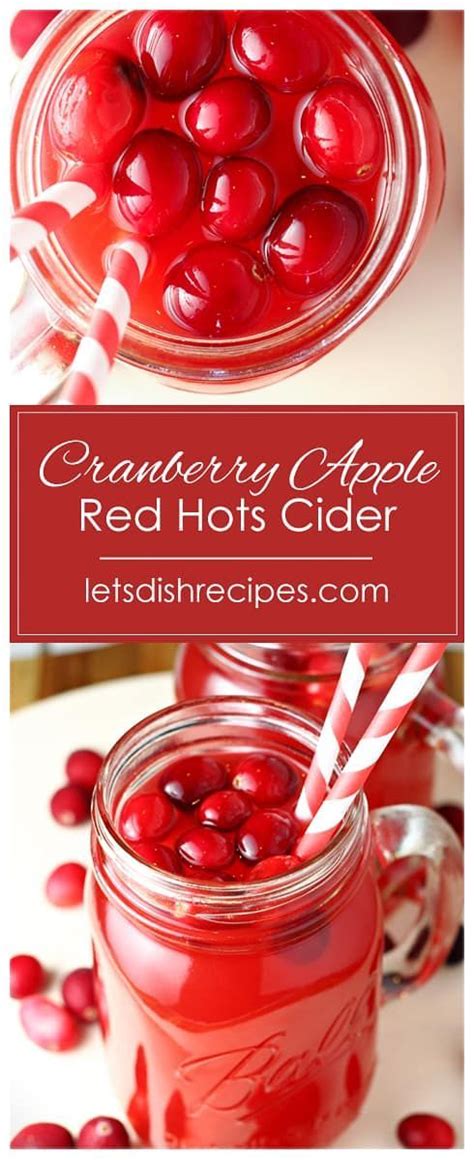 hot apple cider recipe with red hots