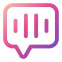 Voice chat message Icons & Symbols