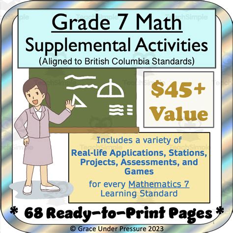 Image result for 7th Grade Math Projects