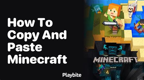 Image result for How to Copy and Paste On Minecraft