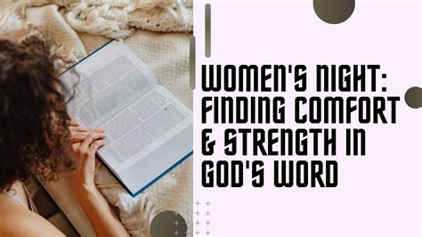 Womens Night - Finding Comfort & Strength in Gods Word, Compass Church ...