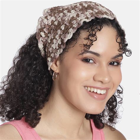 Crochet Bandana - Brown - 10060 – Magic Needles
