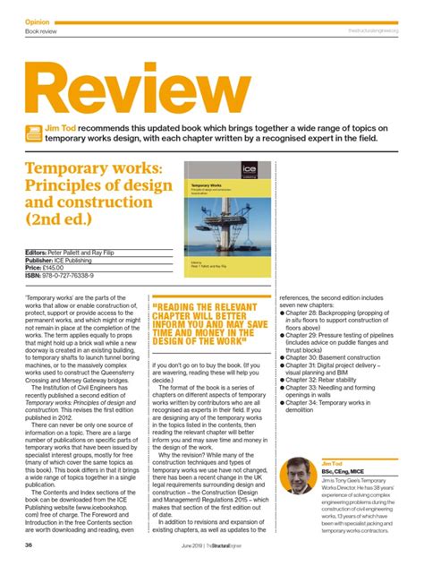 Image result for Temporary Works Design Brief