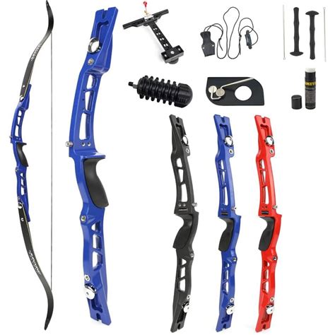 66 inch ILF Recurve Bow Aluminum Takedown Riser Draw Weight 20 -40 Lbs ...