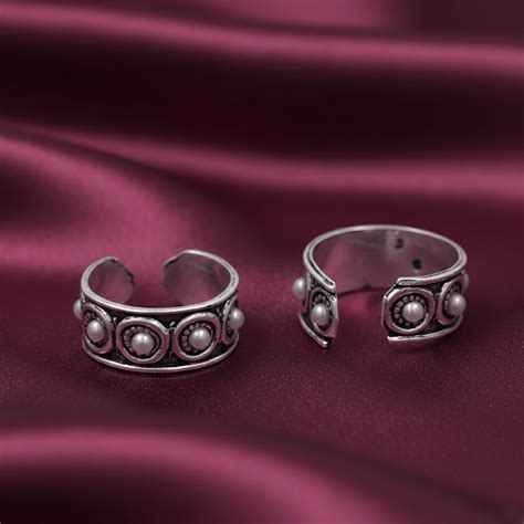Bichhiya Designs: Buy Silver Toe Rings Online – Khushbu Jewellers