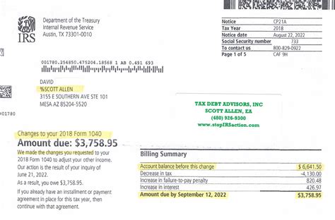 David’s IRS Audit reconsideration in Scottsdale Arizona – Tax Debt Advisors