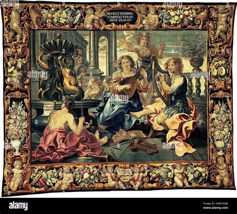 Cornelis Schut - The Seven Liberal Arts, Music Stock Photo - Alamy