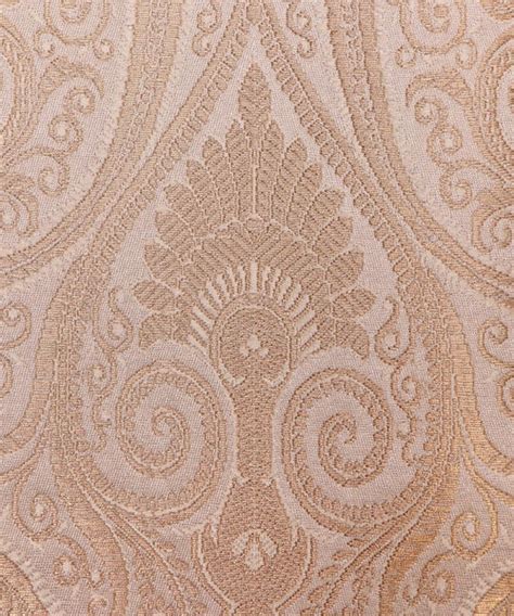 White Colour Paisley Pattern Banarasi Brocade Silk Fabric