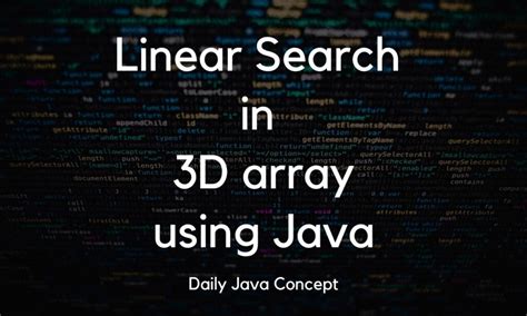 Image result for Linear Algorithm Array Java