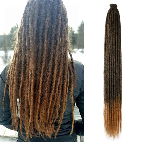 Buy Aguacor 36inches Synthetic Dreadlock Extensions Thin 0.6cm Long ...
