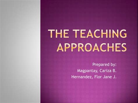 Different Approaches to Teaching 的图像结果