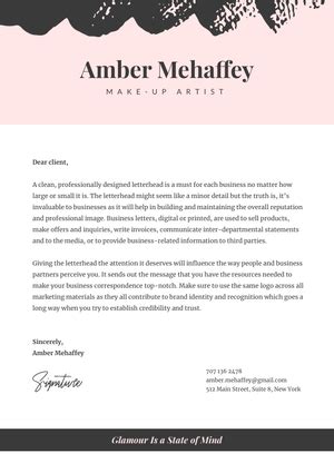 free cover letter template