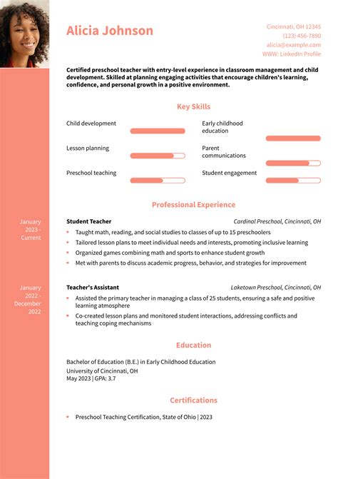 Best First-Year Teacher Resume Examples and Templates for 2025 ...