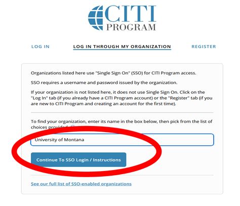 CITI Training Instructions | University of Montana