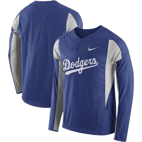 Nike Los Angeles Dodgers Royal Long Sleeve Windbreaker