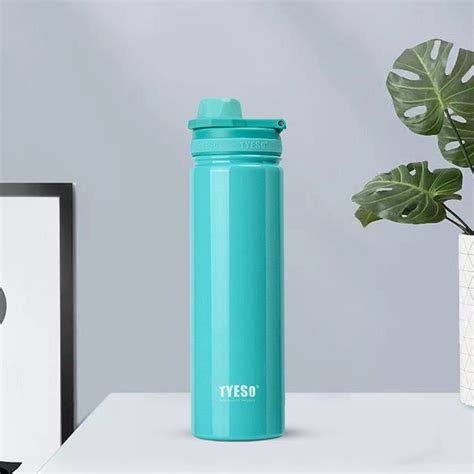 TYESO 750ml Insulated Bottle – Stylish, Durable & Travel-Friendly Sky ...