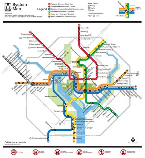 Metro unveils new map with addition of Silver Line extension | Reston Now
