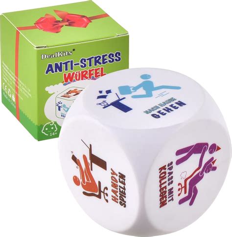 DealKits Office Anti-Stress Cube, Colourful Stress Cube for Stress ...