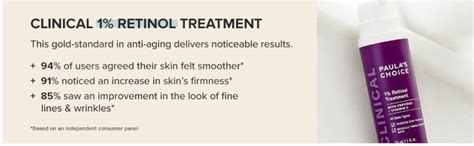Paula's Choice CLINICAL 1% Retinol Treatment with Peptides, Vitamin C ...