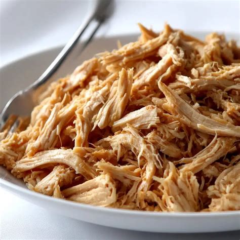 Slow Cooker Shredded Chicken Recipe - Easy, Flavorful, and Versatile