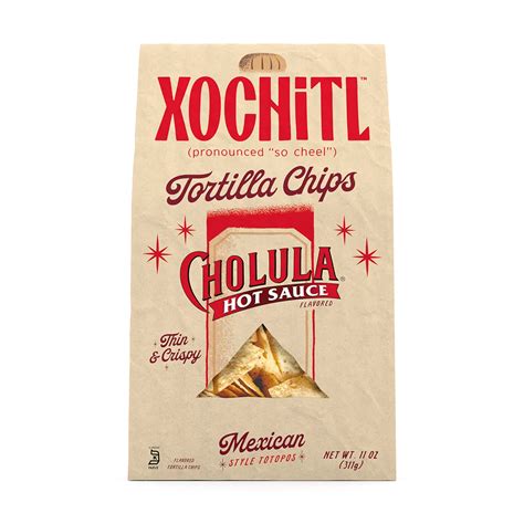 Cholula Hot Sauce Tortilla Chips – Xochitl Chips and Salsa