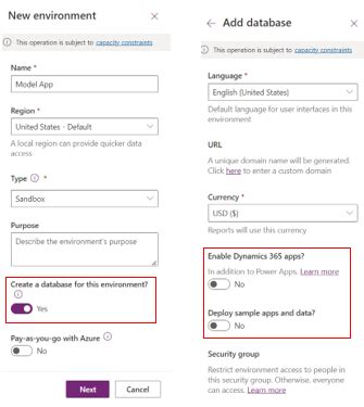 Image result for Power Apps Database