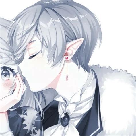 天生一对动漫情侣一人一张精选头像图片(2)_可爱图片