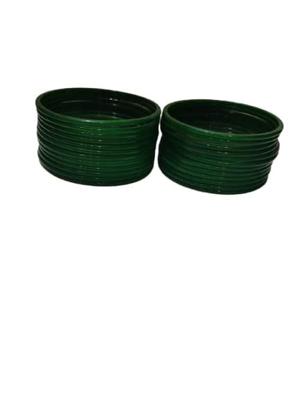 Buy Women's Glass Bangles (2.6, Green) at Amazon.in
