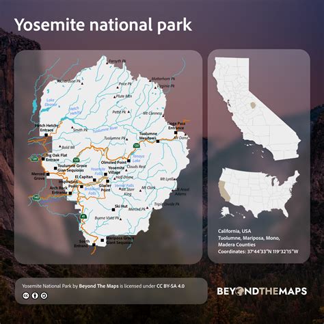 Size Of Yosemite National Park