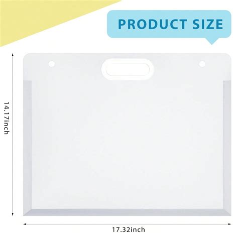 2pcs Art Portfolio for Kids Art Portfolio Folder for Artwork Art ...