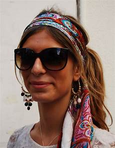 Hairstyles With Scarves by Poise Vogue Scarves In Hair Hairstyles With Scarves