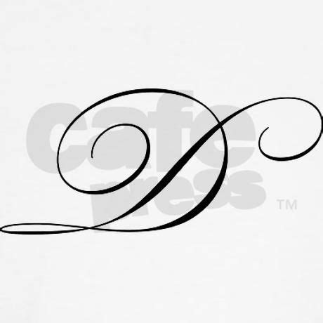 Image result for D Cursive
