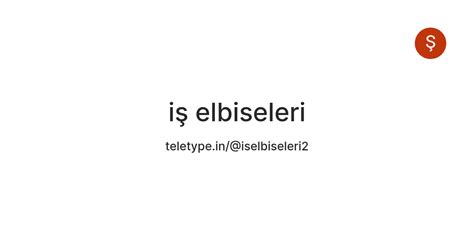 iş elbiseleri — Teletype