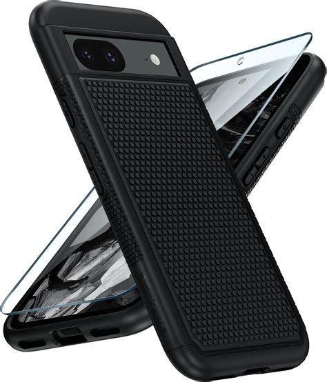 FNTCASE for Google Pixel 8A Case: Dual Layer Protective Heavy Duty Cell ...