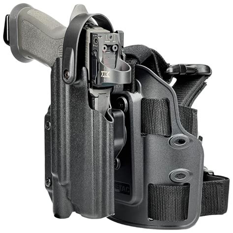 Sig Sauer P320 Full size w/ X300 Level II Duty Drop Leg Holster – Black ...