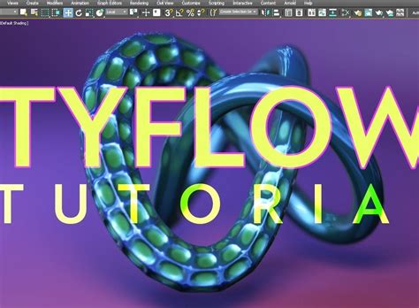 TyFlow Tutorial 的图像结果